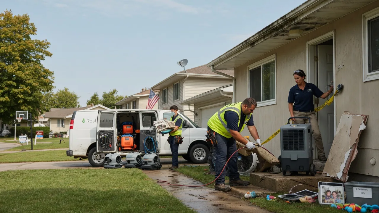 Water Damage Restoration in Nilwood, IL near me